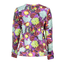 Load image into Gallery viewer, Cavalli Class Elegant Purple Crew Neck Sweater
