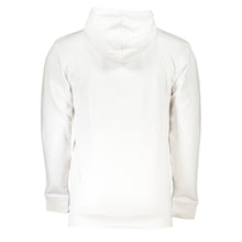 Load image into Gallery viewer, Cavalli Class Chic White Hooded Sweatshirt with Exclusive Print
