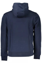 Load image into Gallery viewer, Cavalli Class Chic Blue Hooded Sweatshirt
