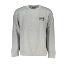 Load image into Gallery viewer, Cavalli Class Chic Gray Embroidered Sweatshirt
