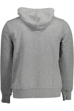 Load image into Gallery viewer, Cavalli Class Chic Gray Hooded Sweatshirt with Logo Print
