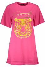 Load image into Gallery viewer, Cavalli Class Chic Pink Cotton Tee with Signature Print
