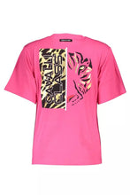 Load image into Gallery viewer, Cavalli Class Chic Pink Slim Fit Logo Tee
