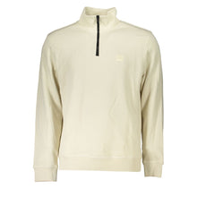 Load image into Gallery viewer, Hugo Boss Beige Organic Cotton Half-Zip Sweater
