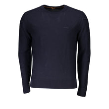 Load image into Gallery viewer, Hugo Boss Chic Blue Crew Neck Wool-Blend Sweater
