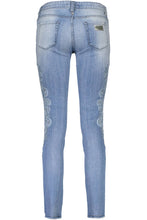 Load image into Gallery viewer, Just Cavalli Chic Light Blue Embroidered Denim
