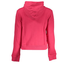 Load image into Gallery viewer, K-WAY Chic Pink Hooded Sweatshirt with Contrast Details
