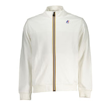 Load image into Gallery viewer, K-WAY Sleek White Long Sleeve Zip Sweatshirt
