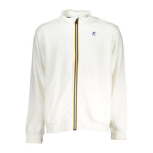 Load image into Gallery viewer, K-WAY Elegant White Contrast Zip Sweater
