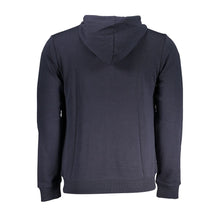 Load image into Gallery viewer, K-WAY Blue Hooded Cotton Blend Sweatshirt
