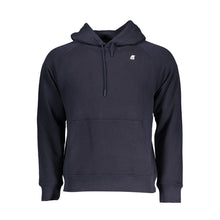 Load image into Gallery viewer, K-WAY Chic Hooded Blue Cotton Sweatshirt
