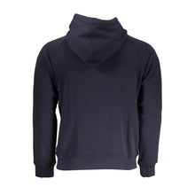 Load image into Gallery viewer, K-WAY Chic Hooded Blue Cotton Sweatshirt
