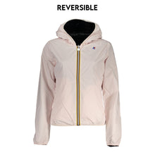 Load image into Gallery viewer, K-WAY Chic Reversible Hooded Jacket in Pink
