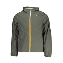 Load image into Gallery viewer, K-WAY Sleek Green Hooded Sports Jacket
