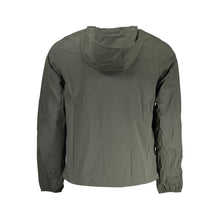 Load image into Gallery viewer, K-WAY Sleek Green Hooded Sports Jacket
