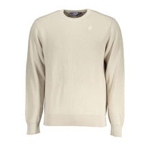 Load image into Gallery viewer, K-WAY Beige Crew Neck Cotton Sweater with Logo Detail
