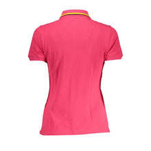 Load image into Gallery viewer, K-WAY Chic Pink Polo with Contrast Detailing
