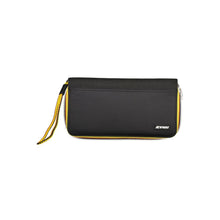 Load image into Gallery viewer, K-WAY Sleek Black Polyamide Wallet with Coin Purse
