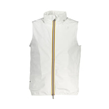 Load image into Gallery viewer, K-WAY Elegant Sleeveless White Zip-Up Jacket
