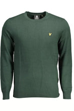 Load image into Gallery viewer, Lyle &amp; Scott Elegant Green Cotton-Wool Blend Sweater
