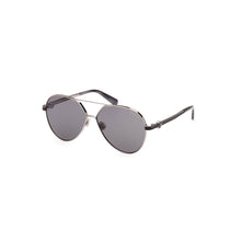 Load image into Gallery viewer, Moncler Chic Round Metal Frame Sunglasses with Smoke Lens
