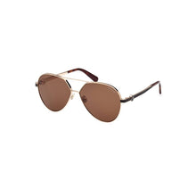 Load image into Gallery viewer, Moncler Elegant Gold Round Metal Sunglasses
