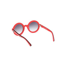 Load image into Gallery viewer, Moncler Chic Round Lens Contrast Detail Sunglasses
