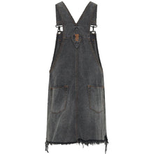 Load image into Gallery viewer, One Teaspoon Chic Denim Shoulder Pad Dress
