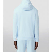 Load image into Gallery viewer, Burberry Elevated Light Blue Cotton Hoodie with Sleek Finish
