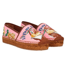 Load image into Gallery viewer, Dolce &amp; Gabbana Colorful Canvas Espadrille Slippers
