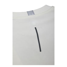 Load image into Gallery viewer, People Of Shibuya Chic White Tech Fabric Crewneck Sweater
