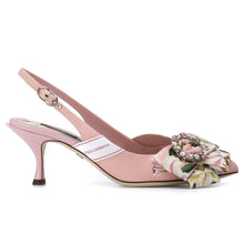 Load image into Gallery viewer, Dolce &amp; Gabbana Chic Pink Leather Sneakers with Logo Accent
