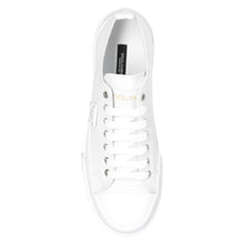 Load image into Gallery viewer, Dolce &amp; Gabbana Elegant Canvas and Calfskin Sneakers
