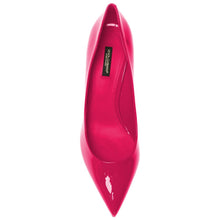 Load image into Gallery viewer, Dolce &amp; Gabbana Elegant Fuchsia Patent Calfskin Pumps
