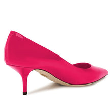 Load image into Gallery viewer, Dolce &amp; Gabbana Elegant Fuchsia Patent Calfskin Pumps
