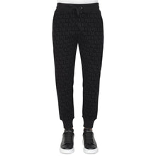 Load image into Gallery viewer, Dolce &amp; Gabbana Velvet Logo Cotton Tracksuit Trousers
