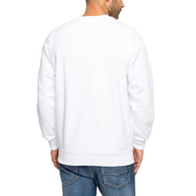 Load image into Gallery viewer, Diesel Crisp White Cotton Crewneck Sweatshirt with Print
