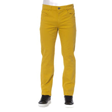 Load image into Gallery viewer, Trussardi Jeans Elegant Cotton Blend Yellow Trousers
