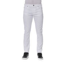 Load image into Gallery viewer, Trussardi Jeans Elegant White Cotton Blend Jeans
