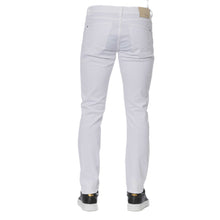 Load image into Gallery viewer, Trussardi Jeans Elegant White Cotton Blend Jeans
