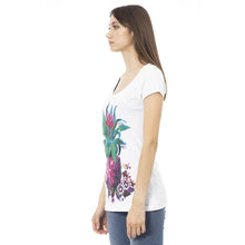 Load image into Gallery viewer, Just Cavalli Elegant Cotton Crew Neck Tee with Front Print
