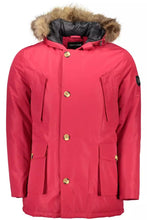 Load image into Gallery viewer, Roberto Cavalli Pink Hooded Jacket with Removable Fur
