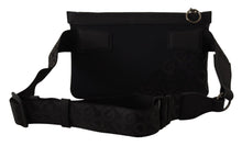 Load image into Gallery viewer, Dolce &amp; Gabbana Sleek Black Monogram Neoprene Fanny Pack
