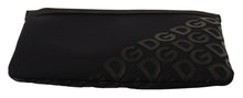 Load image into Gallery viewer, Dolce &amp; Gabbana Sleek Black Monogram Neoprene Fanny Pack
