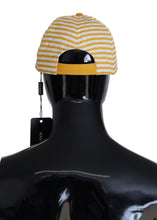 Load image into Gallery viewer, Dolce &amp; Gabbana Elegant Striped Cotton Baseball Cap
