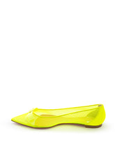 Load image into Gallery viewer, Christian Louboutin Vibrant Fluo Mesh Pointed Ballerinas
