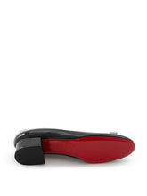 Load image into Gallery viewer, Christian Louboutin Elegant Black Patent Leather Ballet Flats
