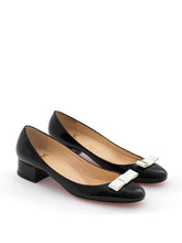 Load image into Gallery viewer, Christian Louboutin Elegant Black Patent Leather Ballet Flats
