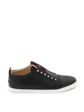 Load image into Gallery viewer, Christian Louboutin Sleek Black Leather Sneakers
