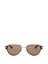 Load image into Gallery viewer, Bottega Veneta Elegant Silver Metal Sunglasses
